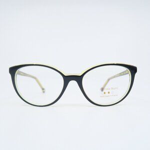 Nathalie Blanc OLIVIA MH Col. 124 Black Cat Eye, New, Women's Eyeglasses Frames.